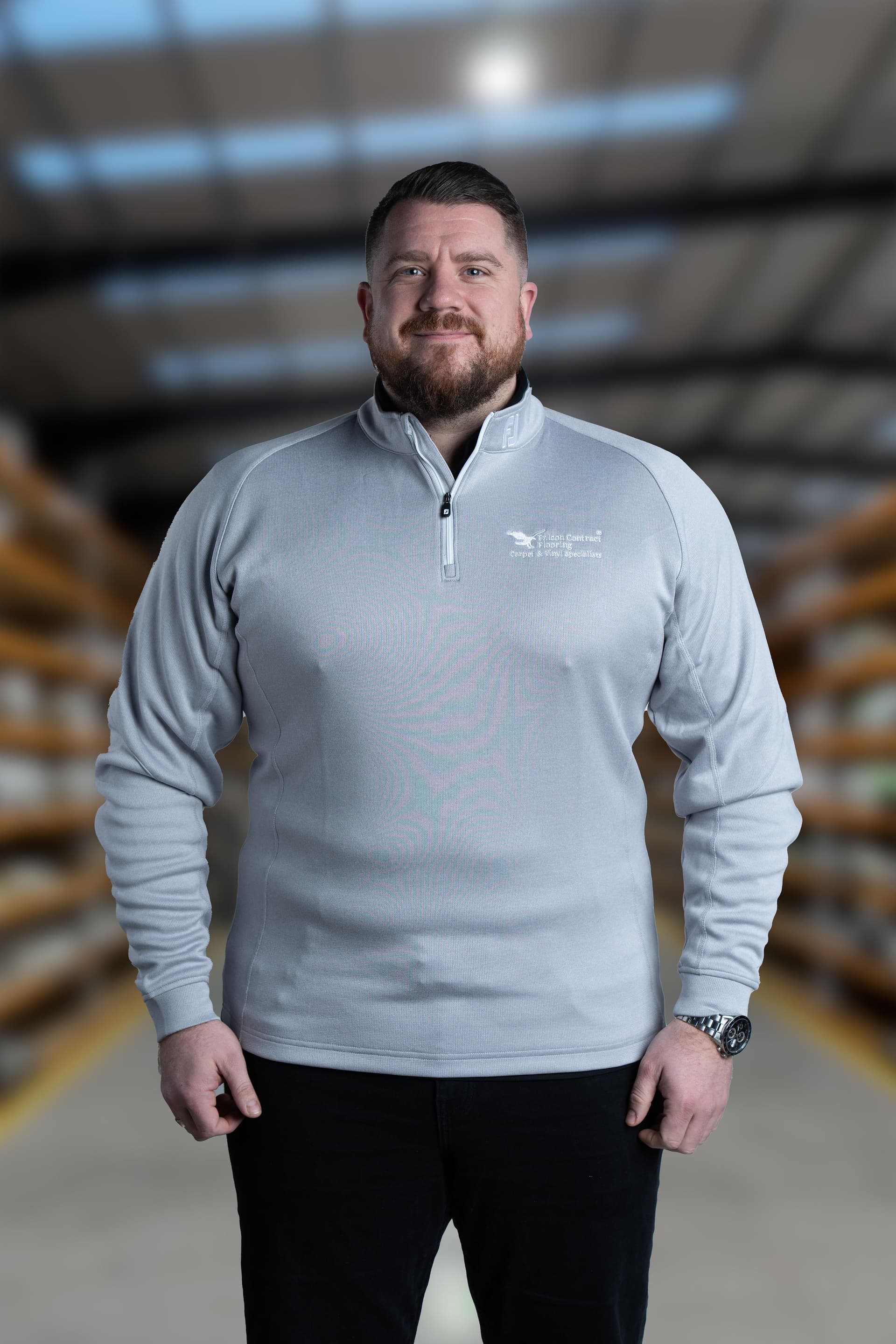 James Collett, Projects Director at Falcon Contract Flooring