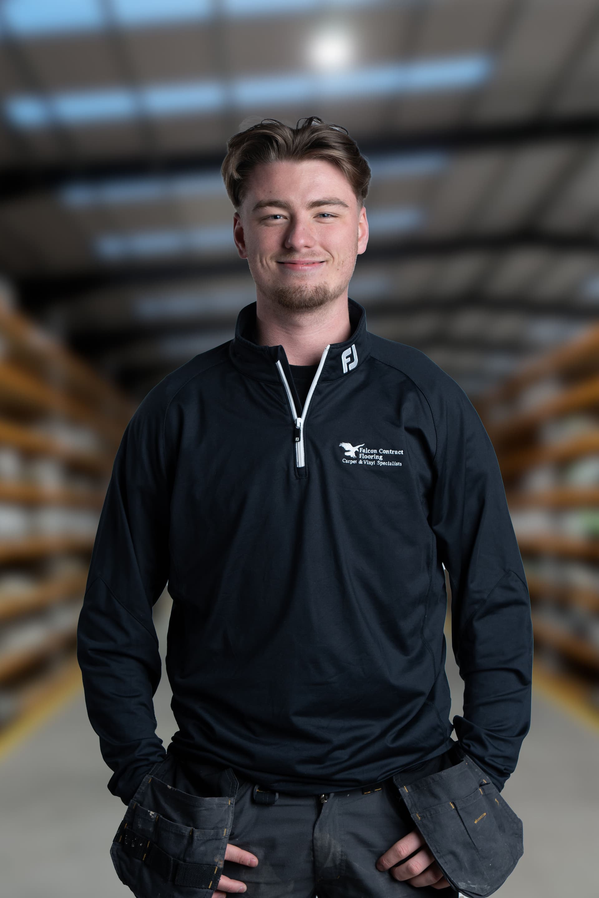 Charlie Keight, Installer/Apprentice at Falcon Contract Flooring